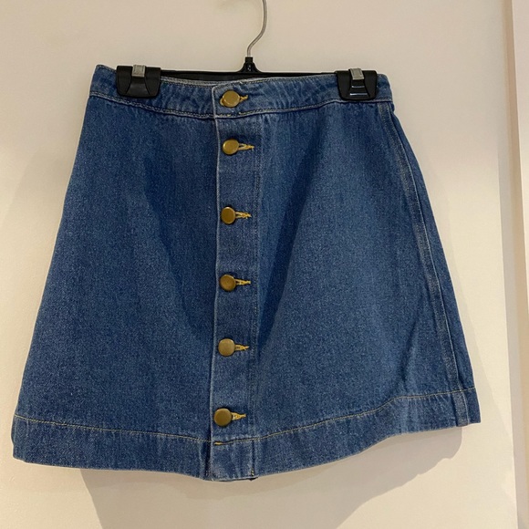 American apparel denim skirt - Picture 1 of 2